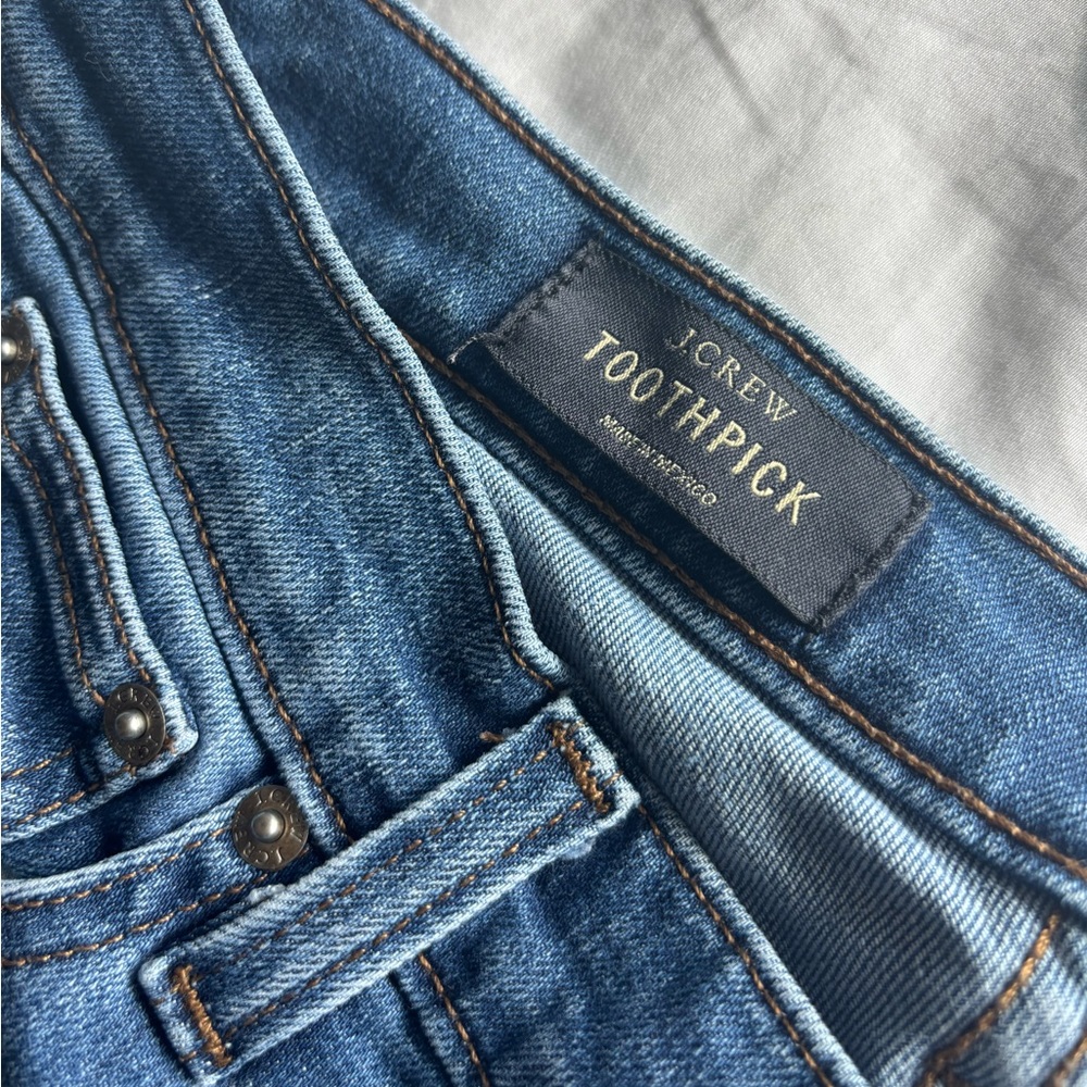 J.Crew Skinny Jeans (Length 36 inches, Waist 14 inches) - Picture 3 of 4